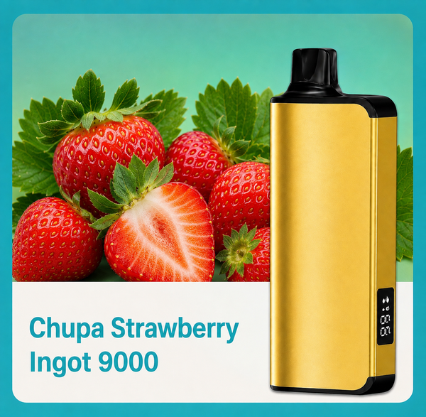 Alibarbar Ingot 9000 - Chupa Strawberry