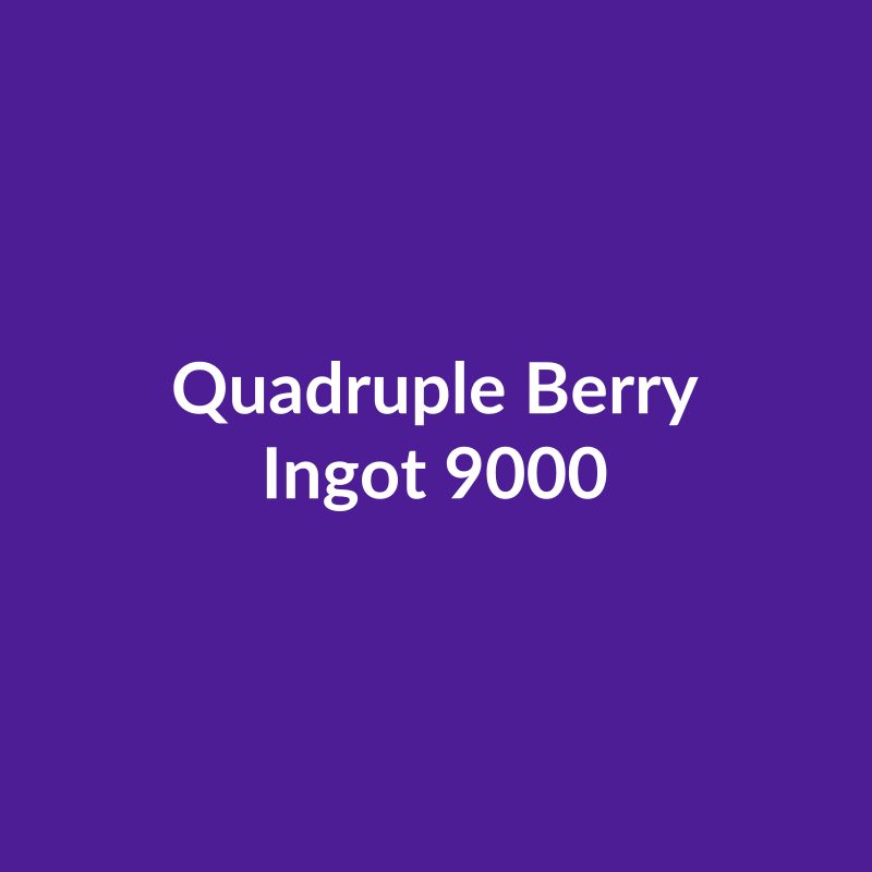 Alibarbar Ingot 9000 - Quadruple Berry