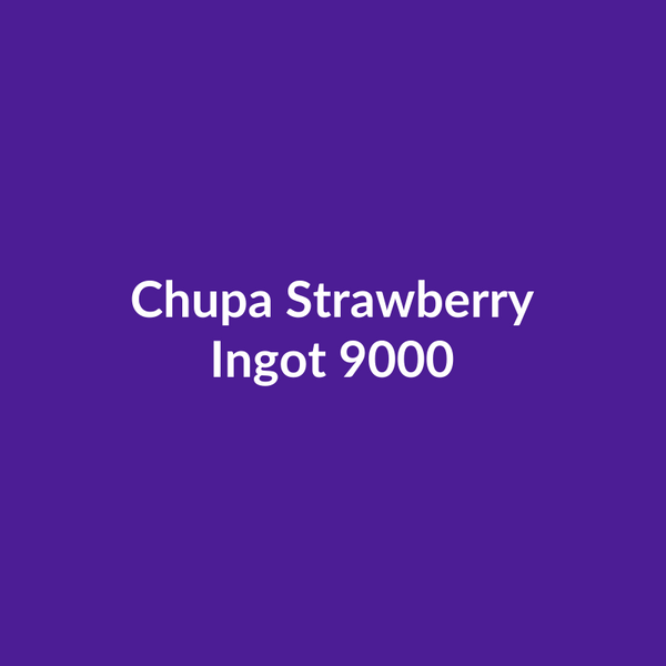 Alibarbar Ingot 9000 - Chupa Strawberry